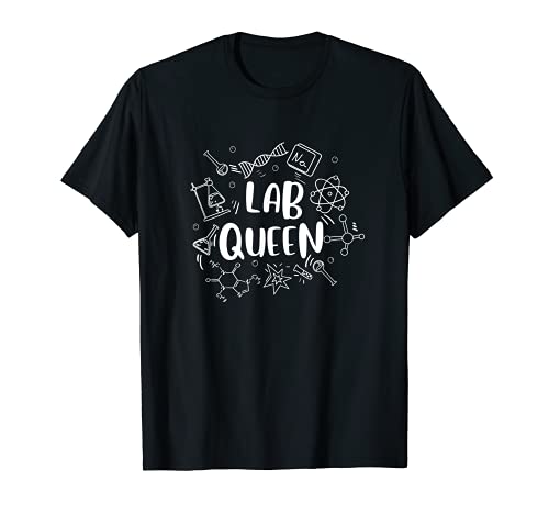 Lab Queen Químico Físico Ciencias Estudiante Profesor Regalo Camiseta