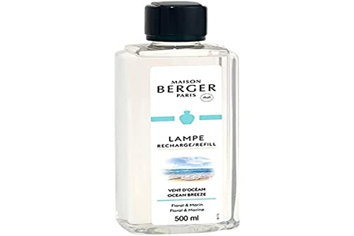 Lampe Berger Perfume 500ml Maison Berger Paris 1898, Vent D' Océan, 500 ml (Paquete de 1)