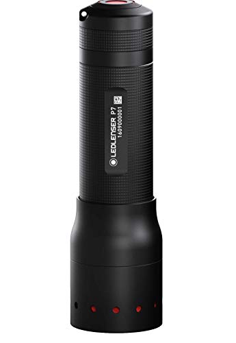 Led Lenser P7 Bolígrafo - Linterna (Bolígrafo linterna, Negro, Aluminio, Botones, Giratorio, IPX4, 1 lámpara(s))