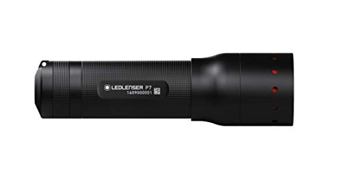 Led Lenser P7 Bolígrafo - Linterna (Bolígrafo linterna, Negro, Aluminio, Botones, Giratorio, IPX4, 1 lámpara(s))
