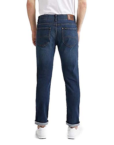 Lee Extreme Motion Slim Jeans Hombre, Azul (Aristocrat), 36W/30L