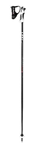 Leki Spark Lite S Bastones de esquí, Unisex, Negro/Antracita (Claro/Blanco/Rojo neón, 110 cm