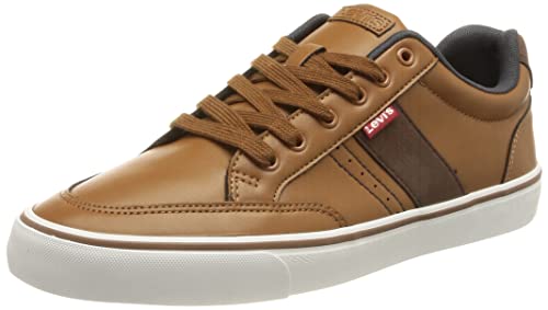 Levi's Turner 2.0, Sneakers Hombre, marrón, 44 EU