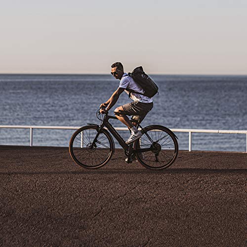 LOOK Cycle - Pedales de Bicicleta Geo City Grip - Pedales Planos - Seguridad Antideslizante - Innovador Activ Grip Rubber - Pedal de Bicicleta Urbana de Alto Rendimiento Premium - Rojo