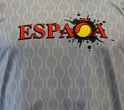 Luanvi Edición Limitada Camiseta técnica España, Hombre, Gris, S (47-67cm)