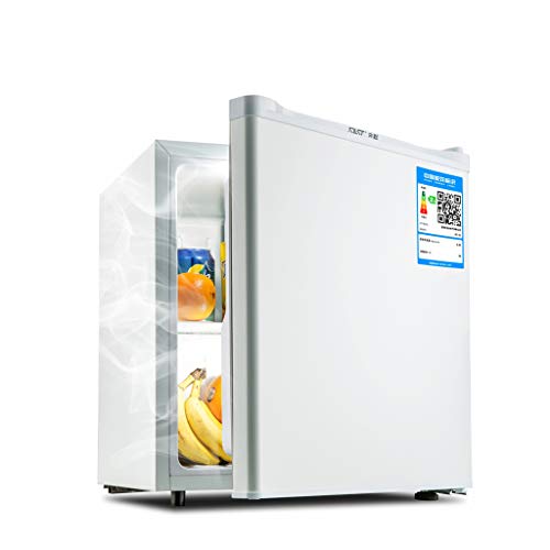 Lxn Blanco Mini - 50L Debajo del mostrador frigorífico con Cubierta Chiller Compartimiento - Pequeño Food Drink Máquina de Almacenamiento, con estantes Regulables y Desmontables