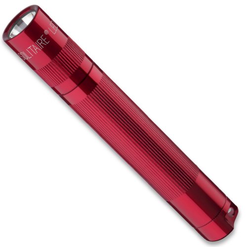 Maglite Solitaire - Linterna LED, en caja, color rojo