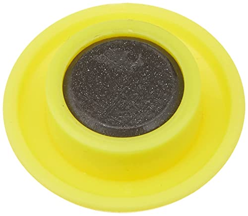 Magnet Expert - Imanes de sujeción (30 x 8 mm, 12 unidades), color amarillo