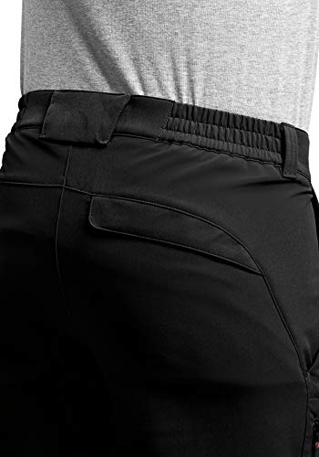 maier sports Pantalones para Hombre Señor elástico, otoño/Invierno, Hombre, Color Negro - Negro, tamaño 52