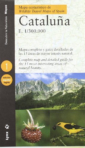Mapa ecoturístico de Cataluña (Castellano/Inglés) (Descubrir la Naturaleza)