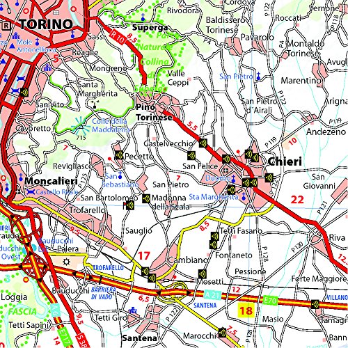 Mapa Local Piemonte, Valle D’Aosta: 351 (Mapas Local Michelin)