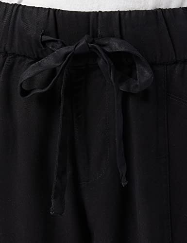 Marca Amazon - find. Pantalones Mujer, Schwarz (Black), 40, Label: M