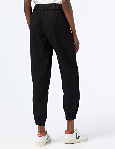 Marca Amazon - find. Pantalones Mujer, Schwarz (Black), 40, Label: M