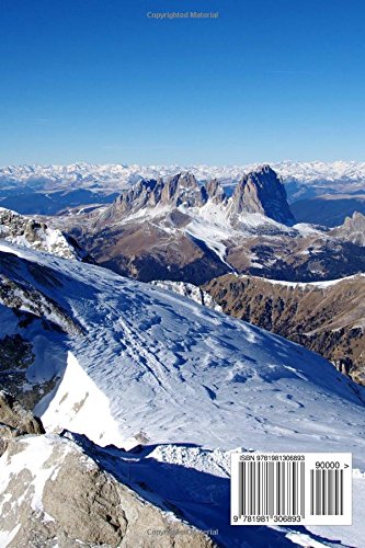 Marmolada Mountain in the Dolomites of Italy Journal: Take Notes, Write Down Memories in this 150 Page Lined Journal