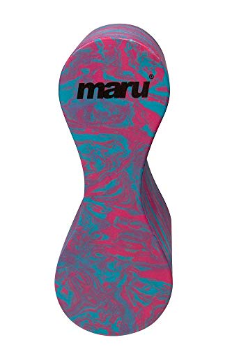Maru Swirl Pull Buoy, Adult, Blue/Pink