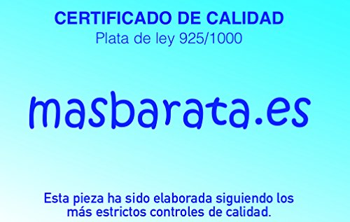 MASBARATA.ES Pulsera Rosa DE LOS Vientos - BRUJULA DE Plata 925/1000