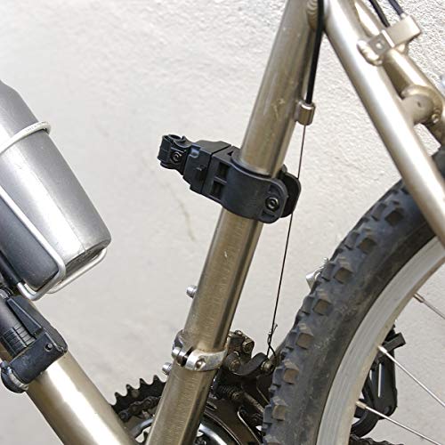 Master Lock 8350EURDPRO Soporte de Transporte para Candado Bicicleta, Unisex-Adult, Negro, 4 cm x 10 cm x 3,3 cm
