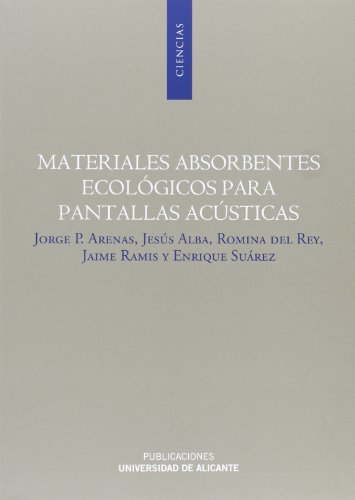 Materiales absorbentes ecológicos para pantallas acústicas (Monografías)