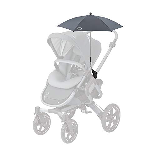 Maxi-Cosi Sombrilla Carrito de bebé, silla de paseo, parasol flexible protección UV 40+, color essential graphite