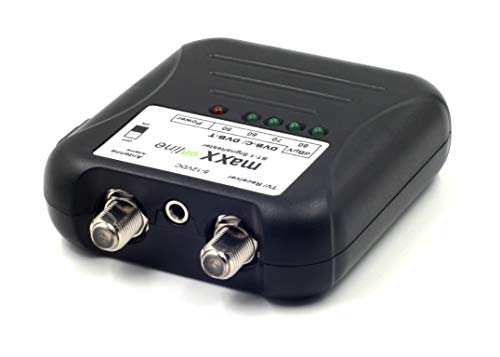 maxx.onLine ST-1 - Comprobador de señal de televisión por cable DVB-C/DVB-T, analógico/digital 40-862 MHz