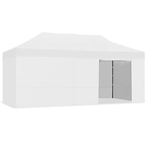 Mc Haus CARPLE - Carpa Plegable Impermeable para Exterior, Gris, 3 x 6 m