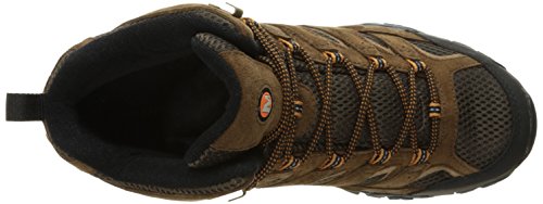 Merrell Men's Moab 2 Mid Waterproof Hiking Boots, Earth, 11 M US