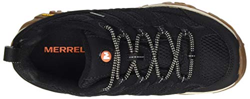 Merrell MOAB 2 GTX, Zapatillas para Caminar Mujer, Negro/Goma, 42.5 EU