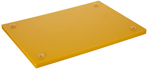 Metaltex PE-500 Tabla de Corte, Amarillo, 38 x 28 x 1.5 cm