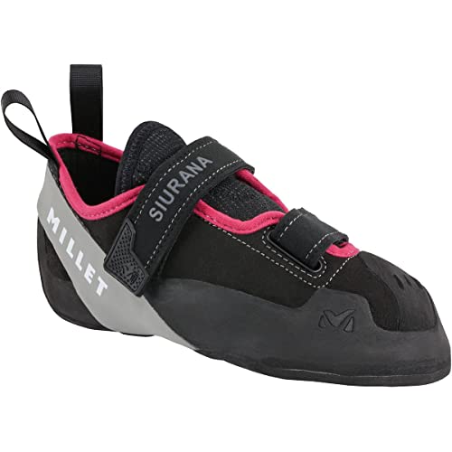 Millet - Siurana EVO W - - Zapatillas de Escalada para Mujer - Grado intermedio - Microfibra Superior - Negro
