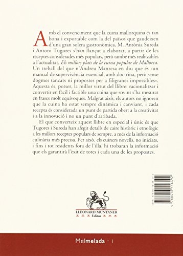 Millors plats de la cuina popular de Mallorca, Els (3ª ed.) (Melmelada)