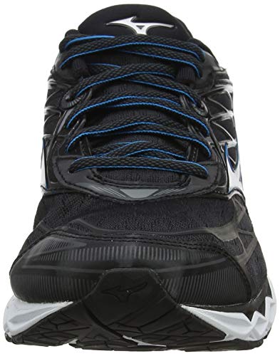 Mizuno Wave Creation 20 - Zapatillas Deportivas para Hombre, Color Negro, Negro, Negro, Azul y Azul Jewel 09 - Talla: 41