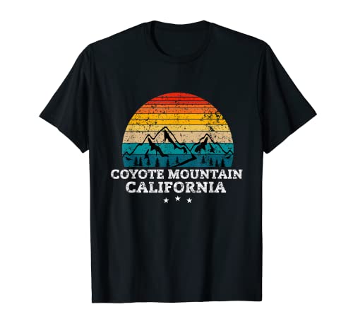 Montaña Coyote Montañas California Camiseta