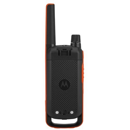Motorola Talkabout T82 Pmr446 2 Vías Paquete Doble de Radio Walkie Talkie - Naranja/Negro