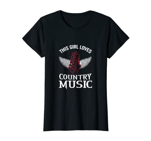 Mujer Camiseta de mujer increíble vaquera Country Music amante de las mujeres Camiseta
