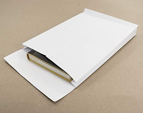 Netuno 50x sobres blancos plegables DIN B4 250x353mm 130g solapa recta sin ventana con fuelles y despegable tira adhesiva sobres expandibles para envíos correos certificados fotos documentos folletos