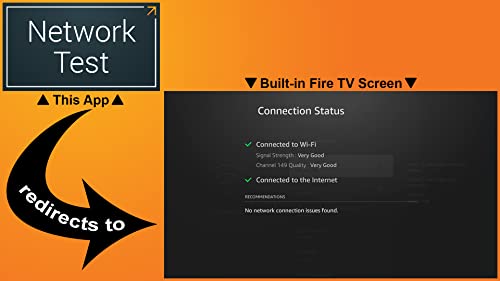 Network Test - Loader shortcut for Fire TV