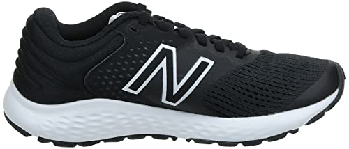 New Balance 520v7, Zapatillas para Correr Mujer, Black/White, 35 EU