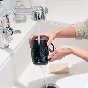 New Ember Temperature-Control Smart Mug 2, 414 ml, Black, 80 min. Battery Life – App-Controlled Heated Coffee Mug – New & Improved Design
