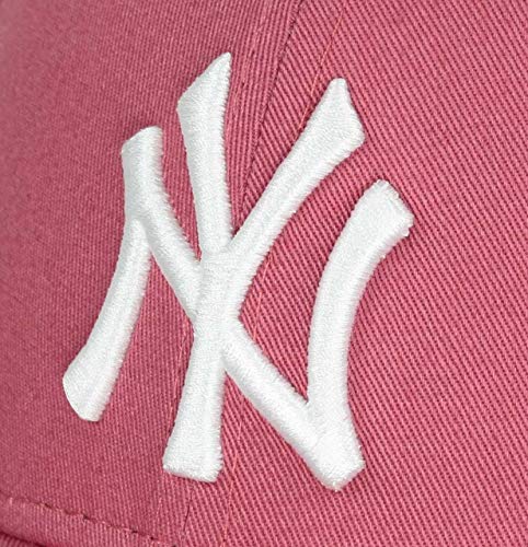 New Era York Yankees 9forty Adjustable Cap Solid Back Hit Red - One-Size