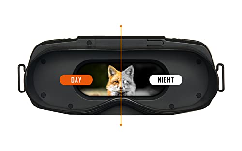 Nightfox 100V - Prismáticos de visión nocturna por infrarrojo digital - Visor panorámico - 3x20