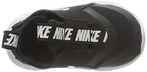 Nike Flex Runner (TD), Zapatillas de Estar por casa Bebé Unisex, Negro (Black/White 000), 22 EU