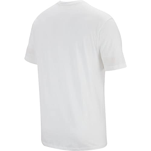 NIKE M NSW Club tee Camiseta de Manga Corta, Hombre, White/Black, S