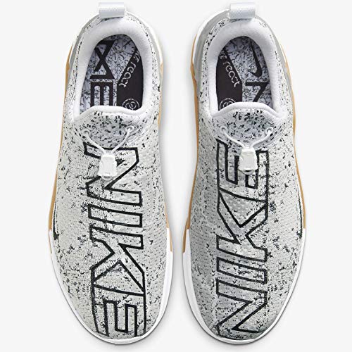 Nike React Metcon Hombre Running Trainers BQ6044 Sneakers Zapatos (UK 7 US 8 EU 41, White Black Grey 109)