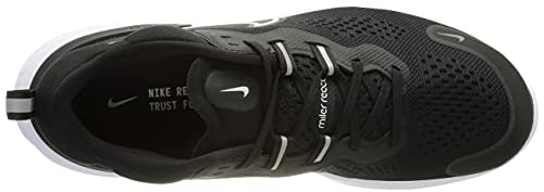 Nike React Miler 2, Zapatillas para Correr Hombre, Black White Smoke Grey, 44.5 EU