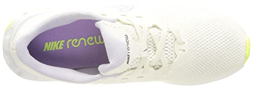 Nike Renew Ride 2, Zapatillas para Correr Mujer, Summit White Lilac Pure Violet Volt Glow, 40 EU