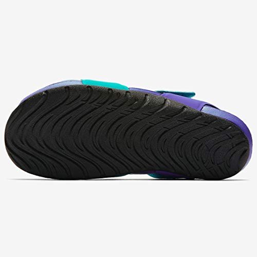 Nike Sunray Protect 2 (PS), Sneaker Hombre, Oracle Aqua/Ghost Green-Hyper Blue-Negro, 32 EU