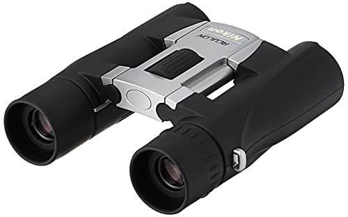 Nikon Aculon A30 - Prismático (10x25), Negro y Plateado
