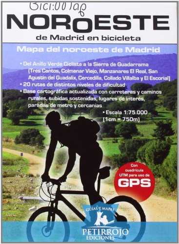 Noroeste de Madrid en bicicleta (Bicimap (petirrojo))