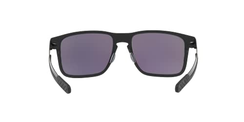 Oakley OO4123 Holbrook Metal Sunglasses+ Vision Group Accessories Bundle(Matte Black/Jade Iridium (412304)