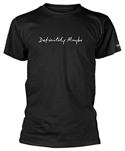 Oasis 'Definitely Maybe' (Black) T-Shirt (Large)
